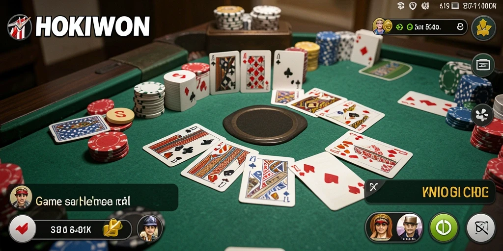 Tampilan gameplay HOKIWON yang menarik dan seru.
