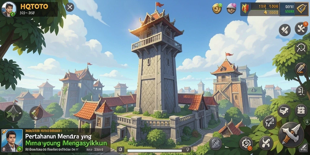 Tampilan gameplay HQTOTO yang seru dan menegangkan.