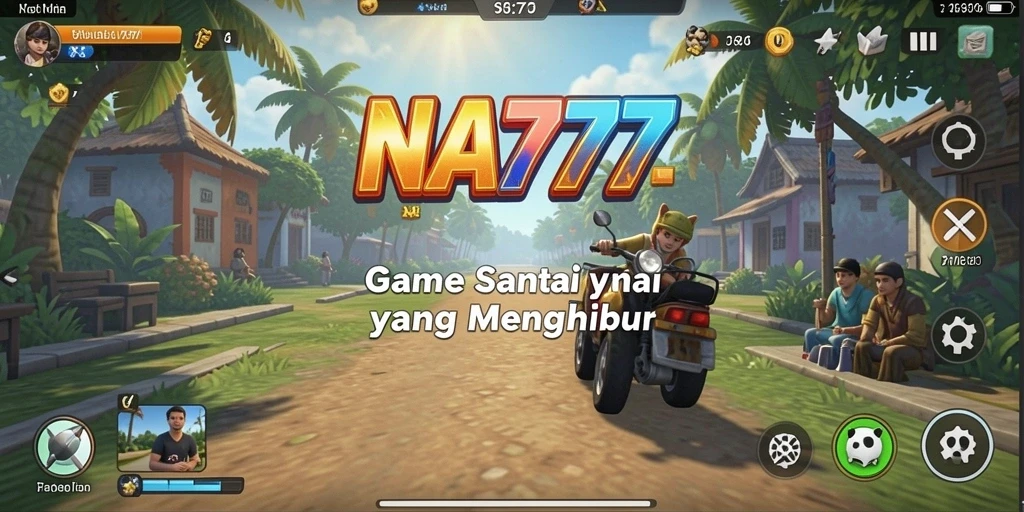 Screenshot gameplay <strong>NA777</strong> menampilkan grafis cerah dan pengalaman bermain yang mengasyikkan.