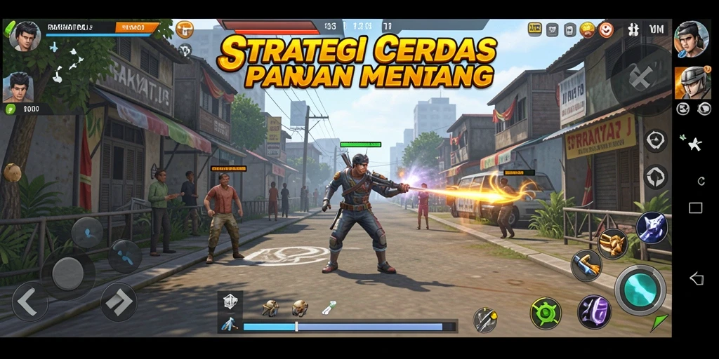 Tampilan permainan RAKYATJP yang intens dan strategis.