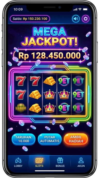Proses unduh aplikasi di 9et yang cepat dan mudah.