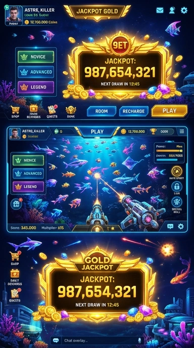 Screenshot kategori aplikasi di 9et yang terorganisir dengan baik.
